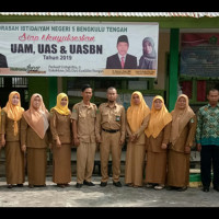 Kasi Pendis Benteng Pantau Terus Ujian Madrasah