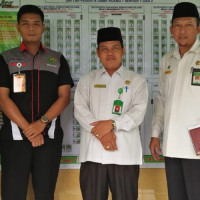 Kemenag Mukomuko Pantau Pelaksanaan UNBK MTsN Mukomuko