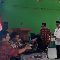 Kemenag BU Gelar Praktek Pengisian Apilkasi SisPenA Sekolah/Madrasah 2019