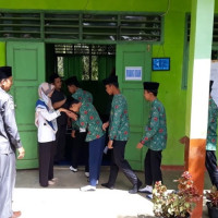 Kasi Penmad Kemenag Mukomuko Monitoring Pelaksanaan UNBK