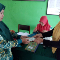 BIAS, Siswa-siswi MIN 4 Benteng Kembali Mendapatkan Obat Cacing