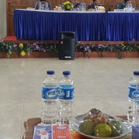 Didampingi Ka. Peny. Syariah KaKemenag MM Hadiri Rapat Pleno Terbuka KPU