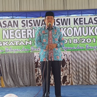 Ka. Kemenag MM Hadiri Pelepasan Siswa MTsN 6 Mukomuko