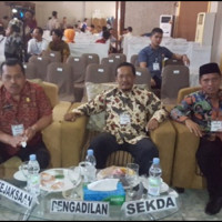 Sidang Pleno KPU, Kemenag Benteng Hadir dan Pimpin Do’a