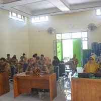 KaKan Kemenag Lebong Apresiasi Kinerja Panitia Peresmian PTSP