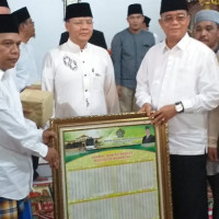 Safari Ramadhan, Ka.Kanwil Dampingi Gubernur Bengkulu