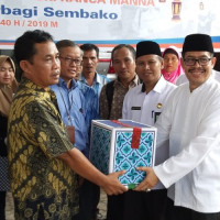 Kemenag Bengkulu Selatan dan BRI Beri Bingkisan untuk Marbot