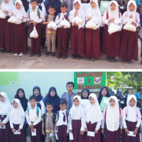 MIN 2 Kota Bengkulu Tumbuhkan Empati Siswa Dengan Zakat Fitrah