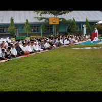 Lapangan MAN 2 Lebong Jadi Pusat Salat Idul Fitri 1440 H/2019 M.