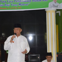 Ka. Kanwil Buka Manasik Jamaah Calon Haji di Kebupaten Mukomuko