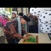 Tingkatkan Pelayanan Kemenag MukoMuko, Ka. Kanwil Resmikan PTSP Kemenag Mukomuko