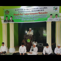 205 Orang CJH Kabupaten Mukomuko Tuntas Ikuti Manasik Haji Tingkat Kemenag