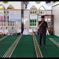 KAKAN KEMENAG KOTA BENGKULU  BUKA BIMBINGAN MANASIK HAJI TINGKAT KECAMATAN