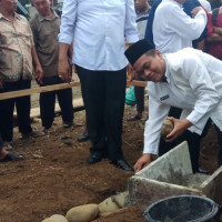 Peletakan Batu Pertama Pembangunan Gedung LDII Kab. Bengkulu Utara