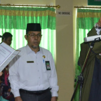 Ka. Kanwil Kemenag Lantik Kepala MAN 1 Kota Bengkulu