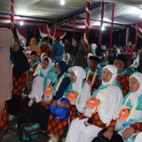 202 JCH Kab. MM Dilepas Menuju Asrama Haji Antara Bengkulu