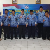 Kepala KUA Kecamatan Singaran Pati,  Rohaniawan Pengambilan Sumpah PNS