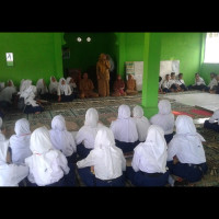 Masa Pengenalan Lingkungan Madrasah MTs N 2 Bengkulu Tengah Kepada Siswa Baru