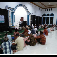 Sambut MTQ ke 34 Ka. KUA Pondok Suguh himbau jaga kebersihan Masjid