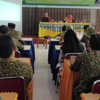 Kemenag Kota Bengkulu Adakan Pembinaan Adminstrasi Kepegawaian