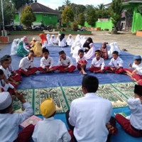 Tingkatkan Imtaq Siswa/i MIN 2 Lebong Laksanakan Shalat Duha