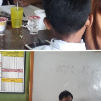 TIM UKS MIN 2 KOTA BENGKULU  DAN PUSKESMAS  LAKUKAN PENJARINGAN KESEHATAN KEPADA SISWA