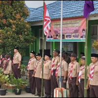 Ka.Kemenag Buka Perkemahan Akbar Dan Mabit  Pramuka Tingkat Madarasah SeKabupaten Lebong