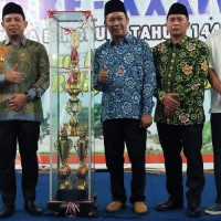 KaKan Kemenag Kota Bengkulu damping Wakil Walikota tutup MTQ ke- XXXIV Tingkat Kota Bengkulu Tahun 2019