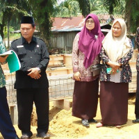 Ka.Kemenag.Mm Tinjau Pembangunan Balai Nikah Dan Manasik Haji Kua Ipuh