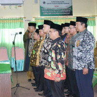 Ka.Kanwil Kemenag Bengkulu Lantik 10 Pejabat Struktural