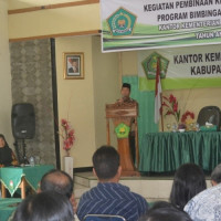 Ka Kemenag Lebong Gelar Pembinaan Keluarga Bahagia Kristiani