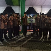 Kakan Kemenag Kaur Suport Kafilah MTQ Tingkat Provinsi Bengkulu