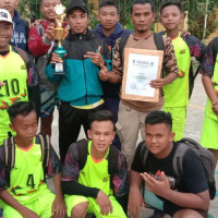 MTs Air Lelangi Bengkulu Utara Raih Juara 2 Turnamen Futsal