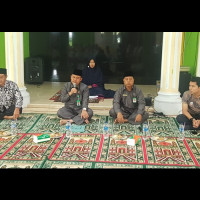 Kasi Haji Dampingi Ka.Kankemenag Evaluasi Penyelesaian Dokumen Haji Tahun 1441 H/ 2020 M