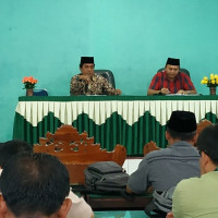 Ka. Kemenag Seluma Pimpin Rapat Koordinasi  Persiapan Kegiatan Hari Amal Bakti (HAB) Kemenag Ke-74