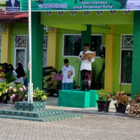 Upacara Peringatan Hari Santri Nasional Tahun 2019 di Kemenag Bengkulu Utara Berlangsung Khidmat