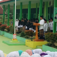 Peringati Hari Santri, Madrasah se-Kecamatan Ketahun Ketahun Gelar Apel Upacara