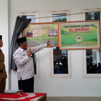 Resmikan Gedung TPQ Al Hikmah, Ka. KUA Kerkap  Harapkan Menjadi Wadah dalam Pengembangan Pendidikan Keagamaan