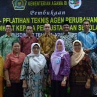 JFU Kemenag Benteng Ikuti keg iatan Pelatihan Teknis  Agen Perubahan