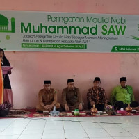 Ka.Kemenag Kab. Seluma Menghadiri Peringatan Maulid Nabi Muhammad SAW Tahun 1441 H di MAN Seluma