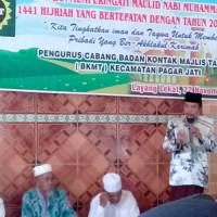 KUA Pagar Jati Hadiri Undangan Maulid Nabi SAW BKMT Pagar Jati