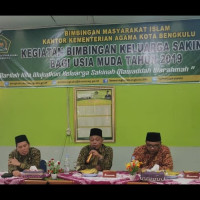 Kemenag Kota Wujudkan Keluarga Sakinah Bagi Usia Muda