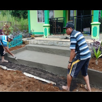 KUA Kecamatan Kepahiang Perbaiki Kondisi Tangga