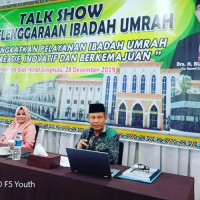 Tingkatkan Pelayanan Ibadah Umrah Kreatif, Kanwil Kemenag Gelar Talk Show