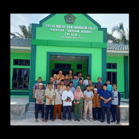 KUA IPUH KUMPULKAN PENGURUS MASJID DAN TOGA