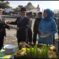 Bupati Kepahiang Menjadi Inspektur Upacara HAB KEMENAG ke-74