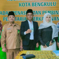 Kepala KUA Kecamatan Sungai Serut Kembali Jadi Wali Hakim