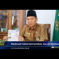 Giliran Kakan Kemenang RL, Serukan  Ayo Sekolah Ke MTs. BM Curup