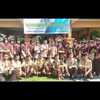 Pramuka MAN Bengkulu Selatan Peringati Hari Baden Powell Ke 163