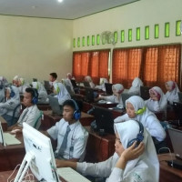 Simulasi UNBK di MAN 1 Bengkulu Utara Berjalan Lancar